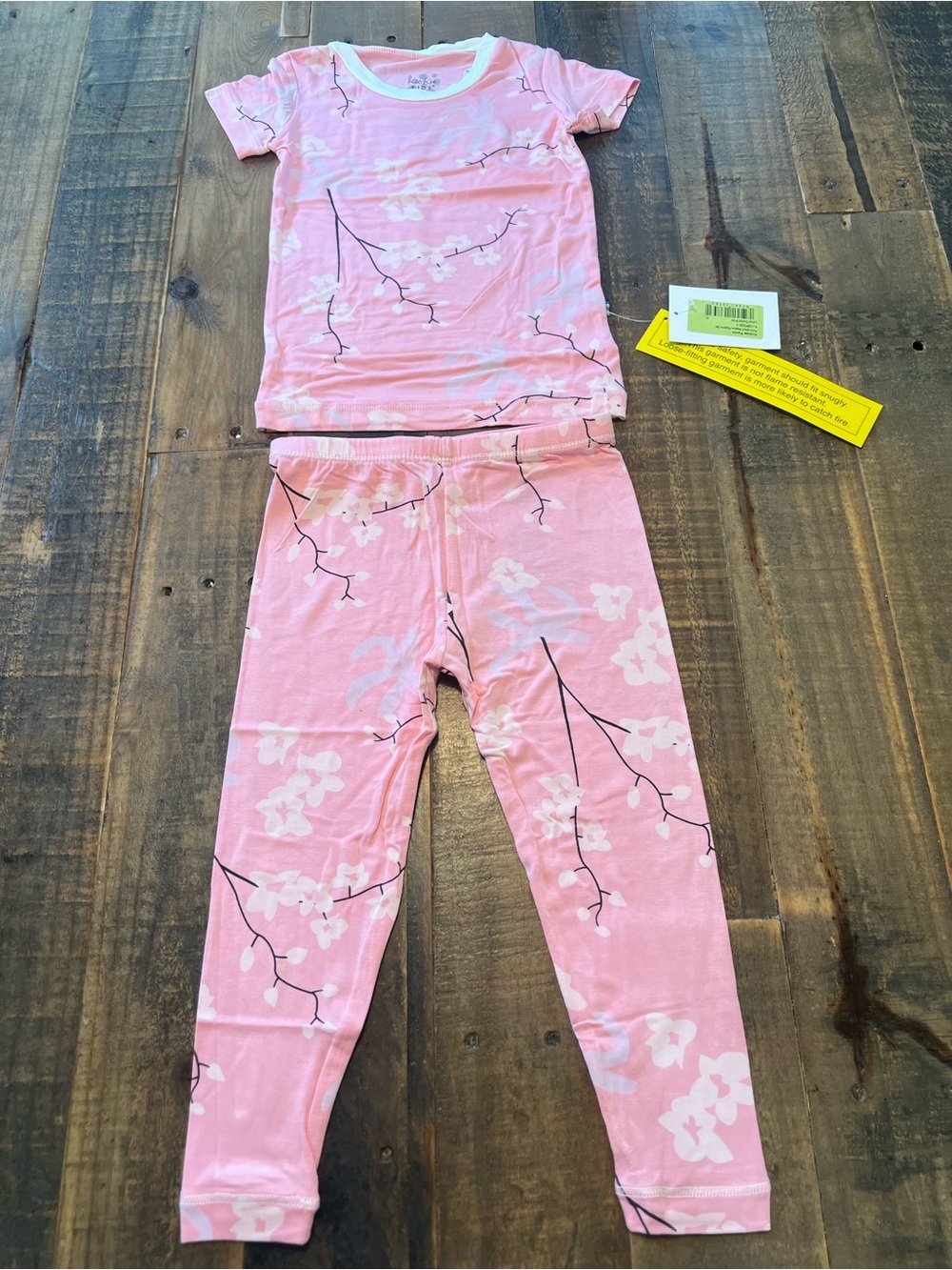 Kickee Pants size 2T two piece short sleeve pajama set new